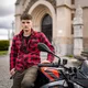 Aramid Motorcycle Shirt W-TEC Black Heart Reginald