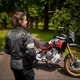 Women’s Summer Motorcycle Jacket W-TEC Jelsa - šedá-fluo