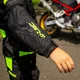 Adjustable Children’s Motorcycle Jacket W-TEC Pinapoco - Black-Fluo