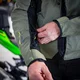 Touring Motorcycle Jacket W-TEC Karmal - černo-olivově zelená