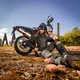 Men’s Summer Motorcycle Pants W-TEC Toranio - Black-Yellow