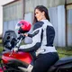 Women’s Summer Textile Motorcycle Jacket BOS Aylin - Silver Grey