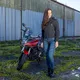 Women’s Motorcycle Jeans W-TEC Dynetis Lady - Blue