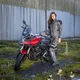 Women’s Touring Motorcycle Jacket W-TEC Smackton Lady - Grey Orange