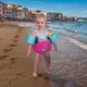 2-in-1 Children’s Pool Float Vest w/ Water Wings inSPORTline Banarito - Pink