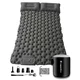 Inflatable Sleeping Pad for Two w/ Mini Pump inSPORTline Faustea 192 x 125 x 8 cm
