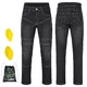 Men’s Motorcycle Jeans W-TEC Biterillo Evo - Black
