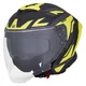 Motorcycle Helmet W-TEC Voltik Graphic - Red - Yellow