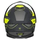 3-in-1 Flip-Up Motorcycle Helmet W-TEC Neovu Graphic - Black-Fluo