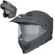 3-in-1 Flip-Up Motorcycle Helmet W-TEC Neovu - Grey - Grey