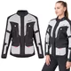 Women’s Motorcycle Jacket W-TEC Xenia - Black-Grey
