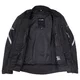 Men’s Summer Motorcycle Jacket W-TEC Mirelio - Black-Fluo