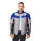 Men’s Summer Motorcycle Jacket W-TEC Mirelio - šedo-modro-červená