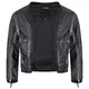 Men’s Summer Motorcycle Jacket W-TEC Mirelio - Black-Grey