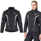 Women’s Summer Motorcycle Jacket W-TEC Mirelia - Black-Grey-Fluo - Black-Grey