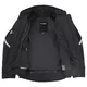 Women’s Summer Motorcycle Jacket W-TEC Mirelia - Black-Grey