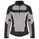 Women’s Summer Motorcycle Jacket W-TEC Mirelia - Black-Grey