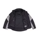 Women’s Summer Motorcycle Jacket W-TEC Mirelia - Black-Grey