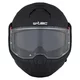 Flip-Up Motorcycle Helmet W-TEC Sabron P/J - Black Matt