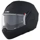 Flip-Up Motorcycle Helmet W-TEC Sabron P/J - Black Matt