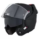 Flip-Up Motorcycle Helmet W-TEC Sabron P/J - Black Matt
