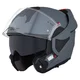 Flip-Up Motorcycle Helmet W-TEC Sabron P/J - Black Matt