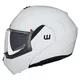 Flip-Up Motorcycle Helmet W-TEC Sabron P/J - Black Matt