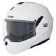 Flip-Up Motorcycle Helmet W-TEC Sabron P/J - Black Matt