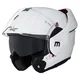 Flip-Up Motorcycle Helmet W-TEC Sabron P/J - Black Matt