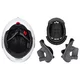 Flip-Up Motorcycle Helmet W-TEC Sabron P/J - Pearl White