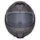 Flip-Up Motorcycle Helmet W-TEC Zoroz P/J - Matt Black-Fluo Pink