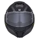 Flip-Up Motorcycle Helmet W-TEC Zoroz P/J - Matt Black-Fluo Pink