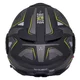 Flip-Up Motorcycle Helmet W-TEC Zoroz P/J - Matt Black-Fluo Pink