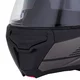 Flip-Up Motorcycle Helmet W-TEC Zoroz P/J - Matt Black-Fluo Pink