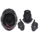 Flip-Up Motorcycle Helmet W-TEC Zoroz P/J - Matt Black-Fluo Pink