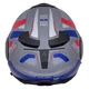 Flip-Up Motorcycle Helmet W-TEC Zoroz P/J - Matt Black-Fluo Pink