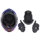 Flip-Up Motorcycle Helmet W-TEC Zoroz P/J - Matt Black-Fluo Pink