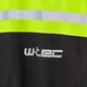 Rain Motorcycle Jacket W-TEC Rinstop - Black-Fluo