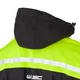 Rain Motorcycle Jacket W-TEC Rinstop - Black-Fluo