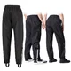 Rain Motorcycle Pants W-TEC Rinstop - Black