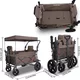 Folding Transport Wagon inSPORTline StrollKidz suitable for carrying children