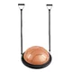 Balance Trainer inSPORTline Dome Edge w/ 100 cm/4.6 kg Resistance Bands - černá-mocha mousse