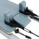 Pilates Reformer inSPORTline Oquiler - Green-Blue