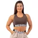 Sports Bra Nebbia Cross Back 410 - Pink - Brown