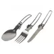 Stainless-Steel Folding Cutlery Set Yate