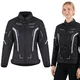 Women’s Summer Motorcycle Jacket W-TEC Mirelia - Black-Grey - Black-Grey