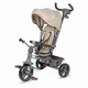 Three-Wheel Stroller w/ Tow Bar Coccolle Primo - Magenta - Lunar Rock
