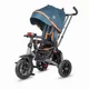 Three-Wheel Stroller w/ Tow Bar Coccolle Pianti - True Blue - True Blue