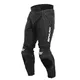 Men’s Leather Moto Pants Spark ProComp - Black-White-Fluo - Black