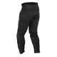 Men’s Leather Moto Pants Spark ProComp - Black-White-Fluo